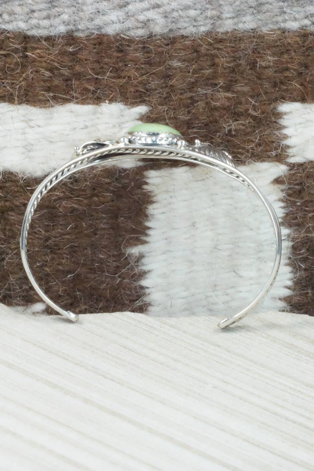Turquoise & Sterling Silver Bracelet - Navajo