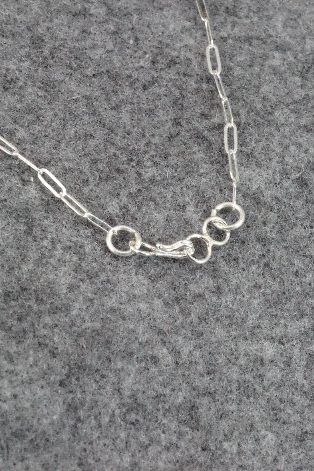 Turquoise & Sterling Silver Necklace - Leta Parker