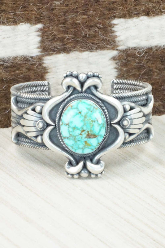 Turquoise & Sterling Silver Bracelet - Derrick Gordon