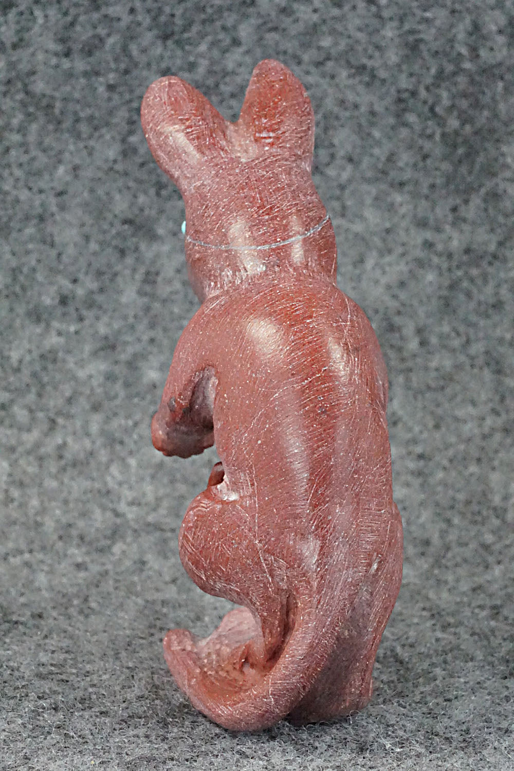 Kangaroo Zuni Fetish Carving - Carlton Kaamasee