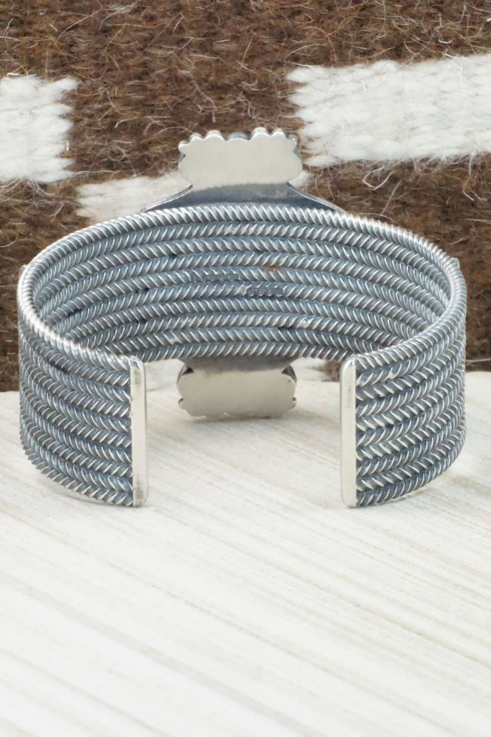 Turquoise & Sterling Silver Bracelet - Derrick Gordon