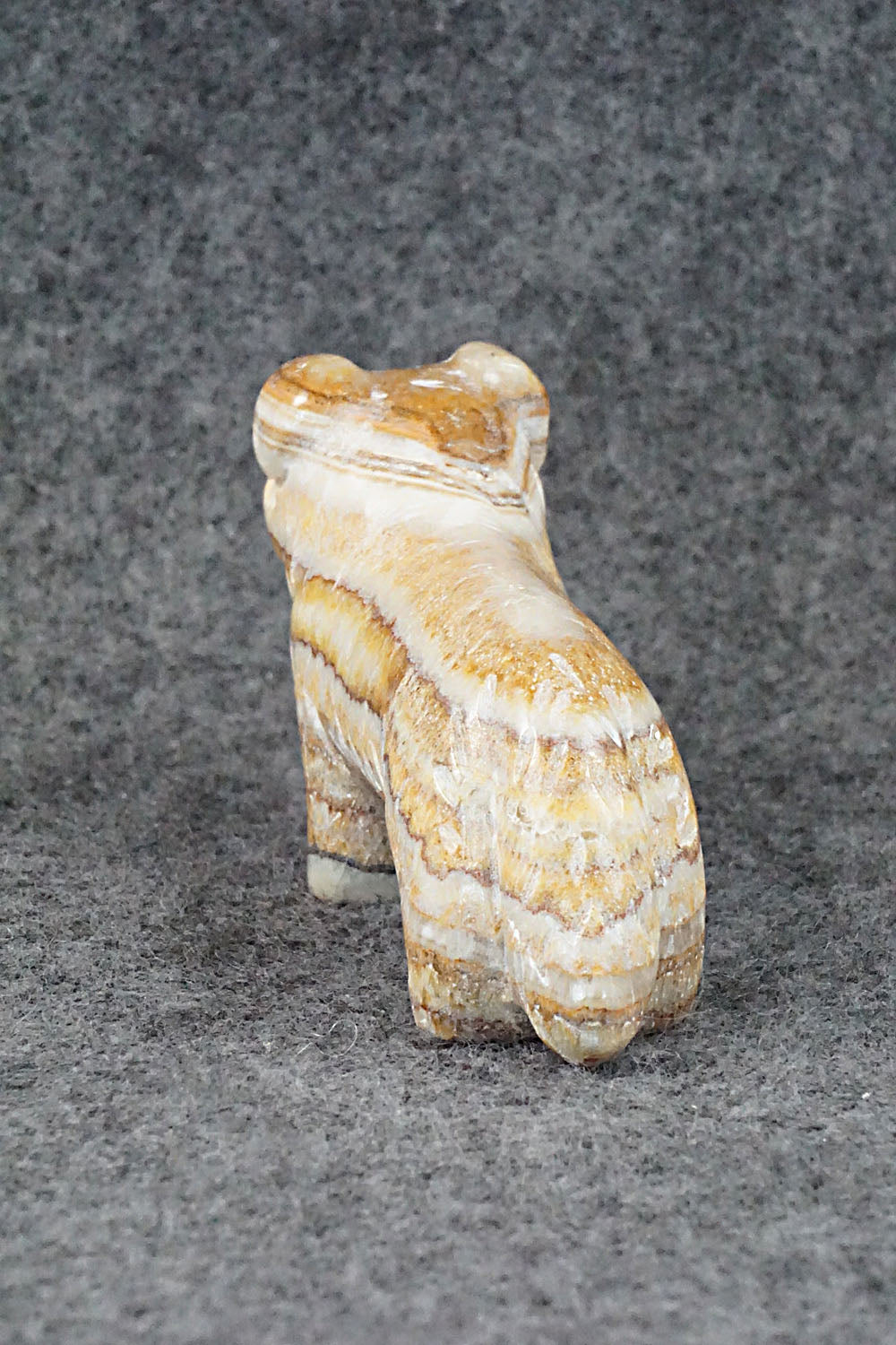 Dog Zuni Fetish Carving - Cody Nastacio