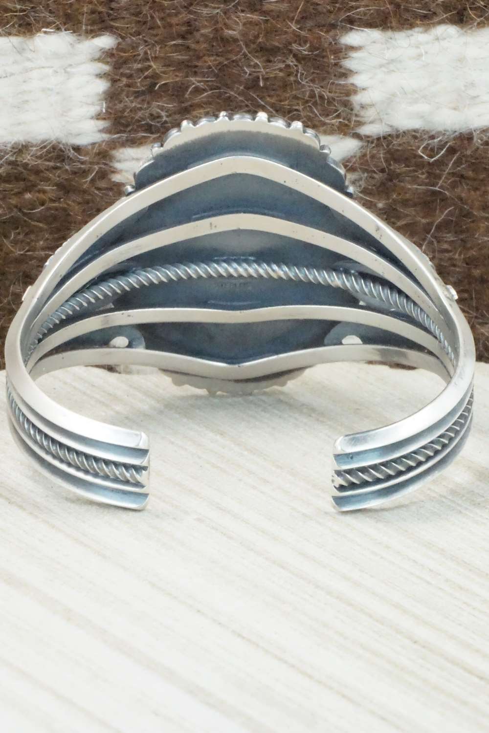 Turquoise & Sterling Silver Bracelet - Derrick Gordon