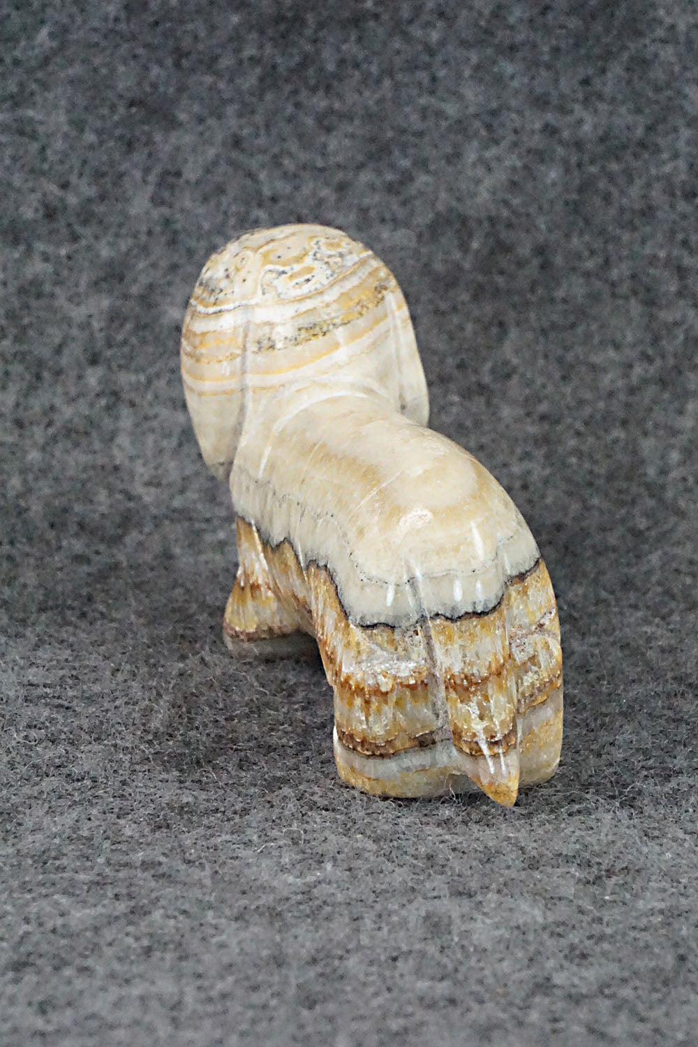 Dog Zuni Fetish Carving - Cody Nastacio