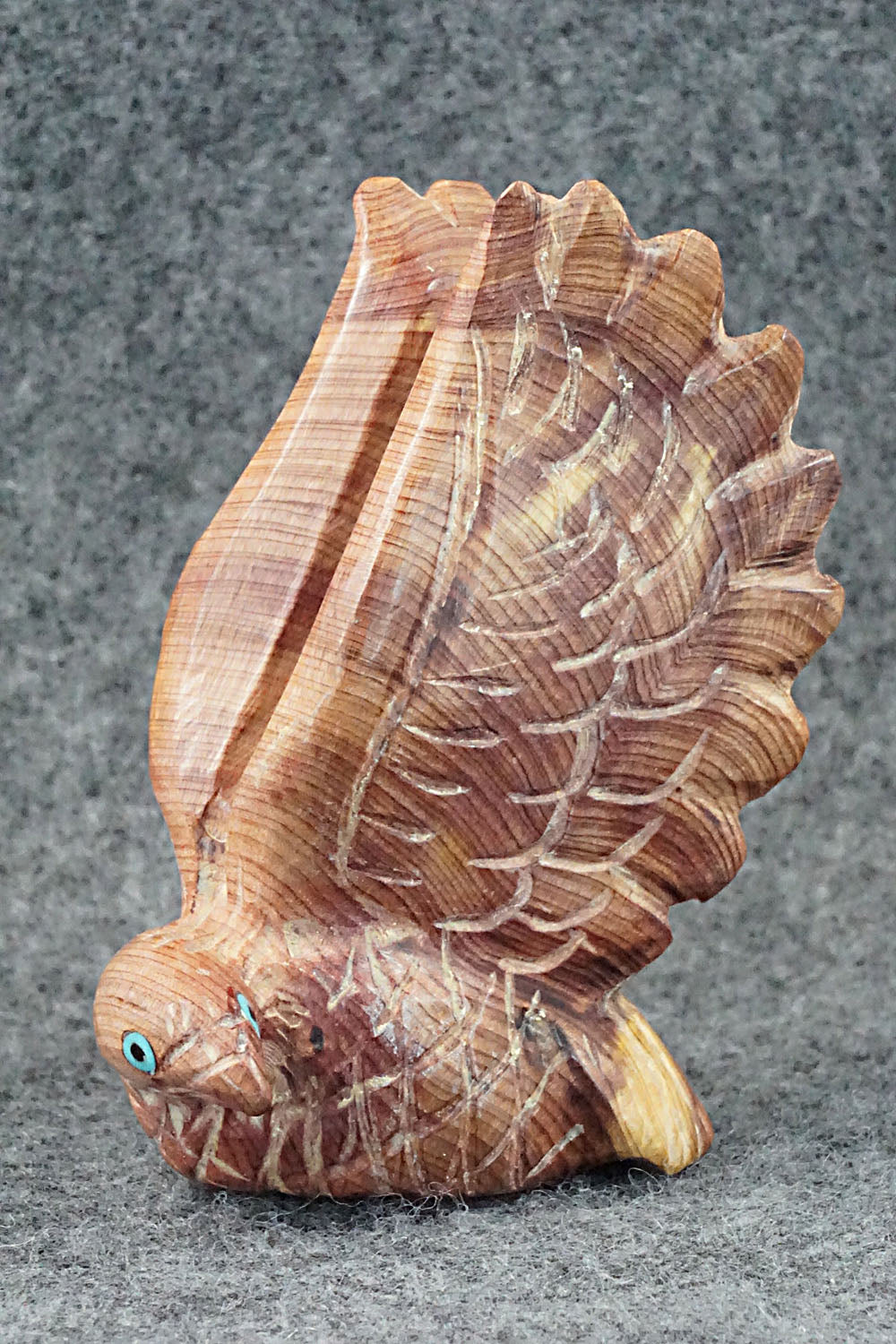Eagle Zuni Fetish Carving - Cody Nastacio
