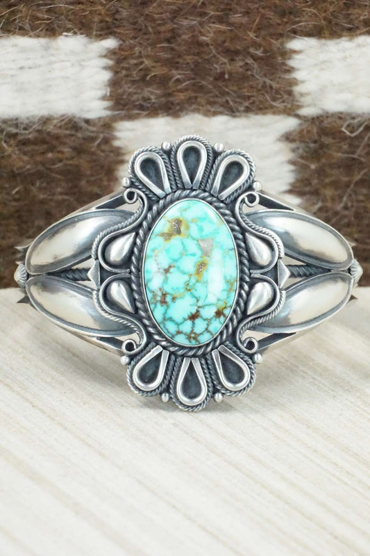 Turquoise & Sterling Silver Bracelet - Derrick Gordon