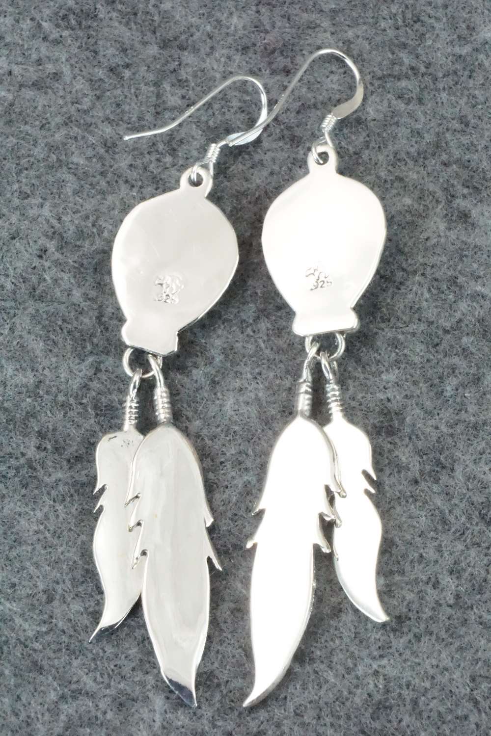 Turquoise and Sterling Silver Earrings - Annie Spencer