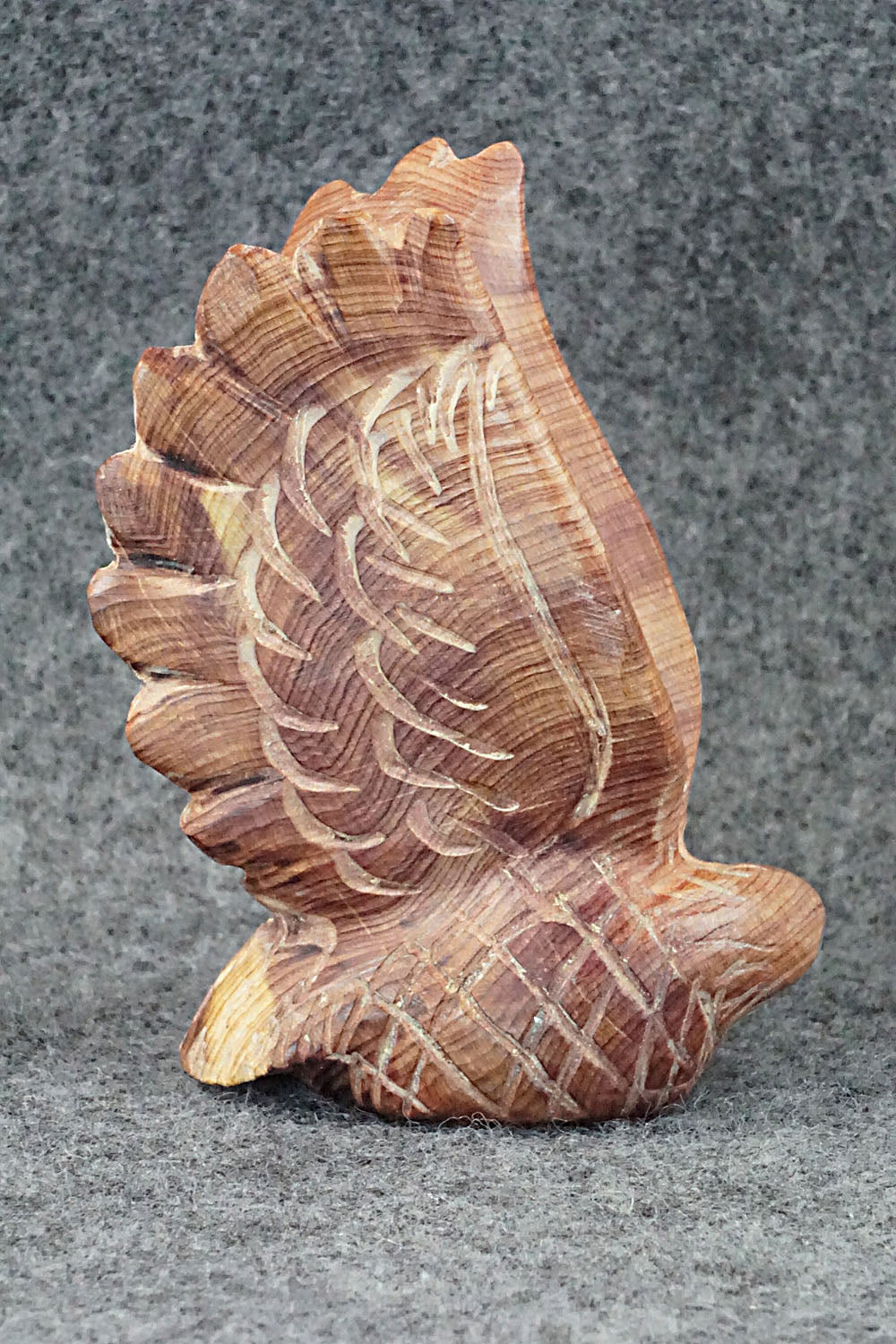Eagle Zuni Fetish Carving - Cody Nastacio