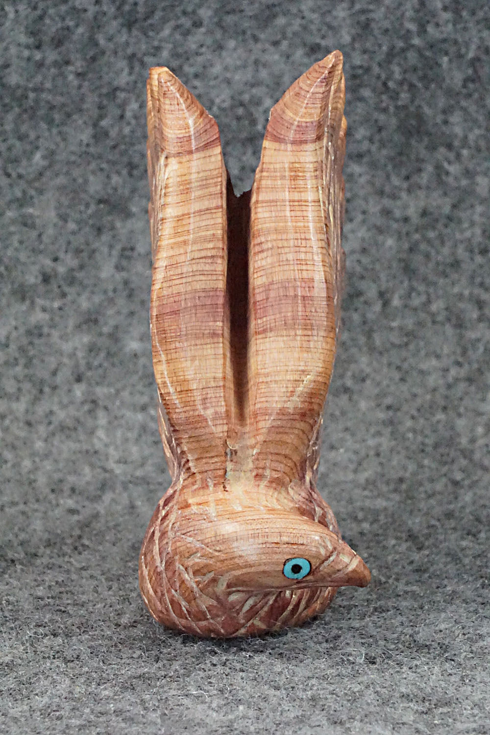 Eagle Zuni Fetish Carving - Cody Nastacio