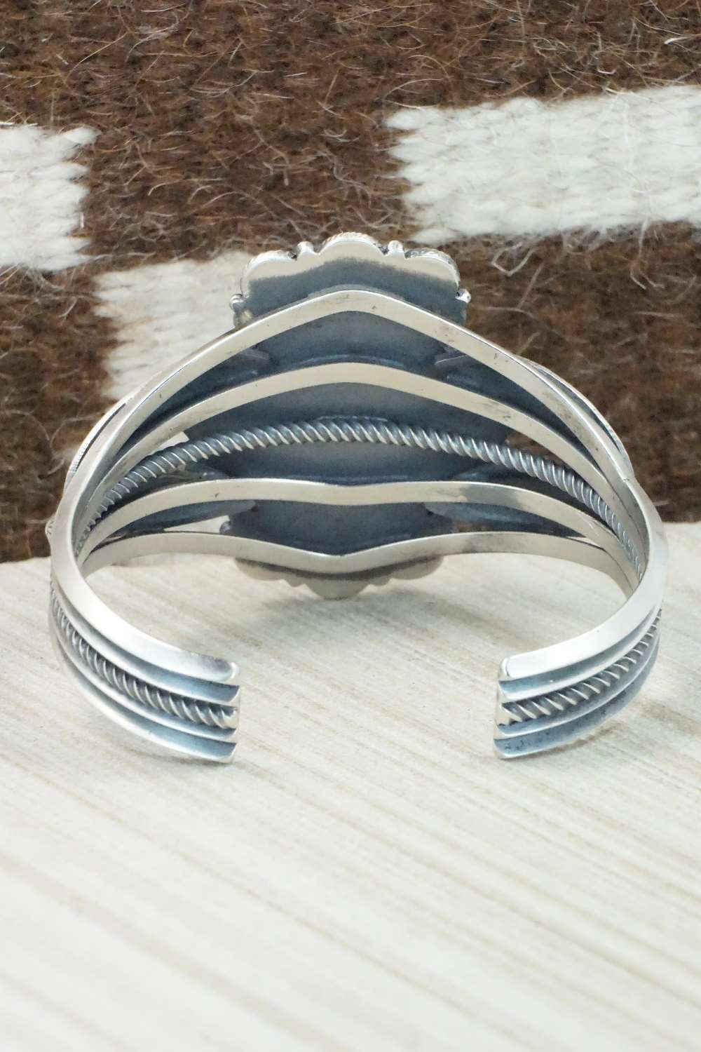 Turquoise & Sterling Silver Bracelet - Derrick Gordon