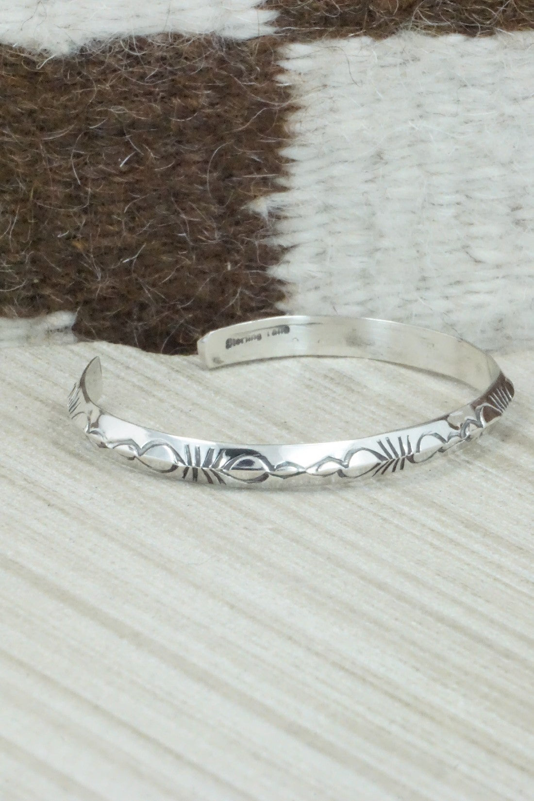 Sterling Silver Bracelet - Elaine Tahe