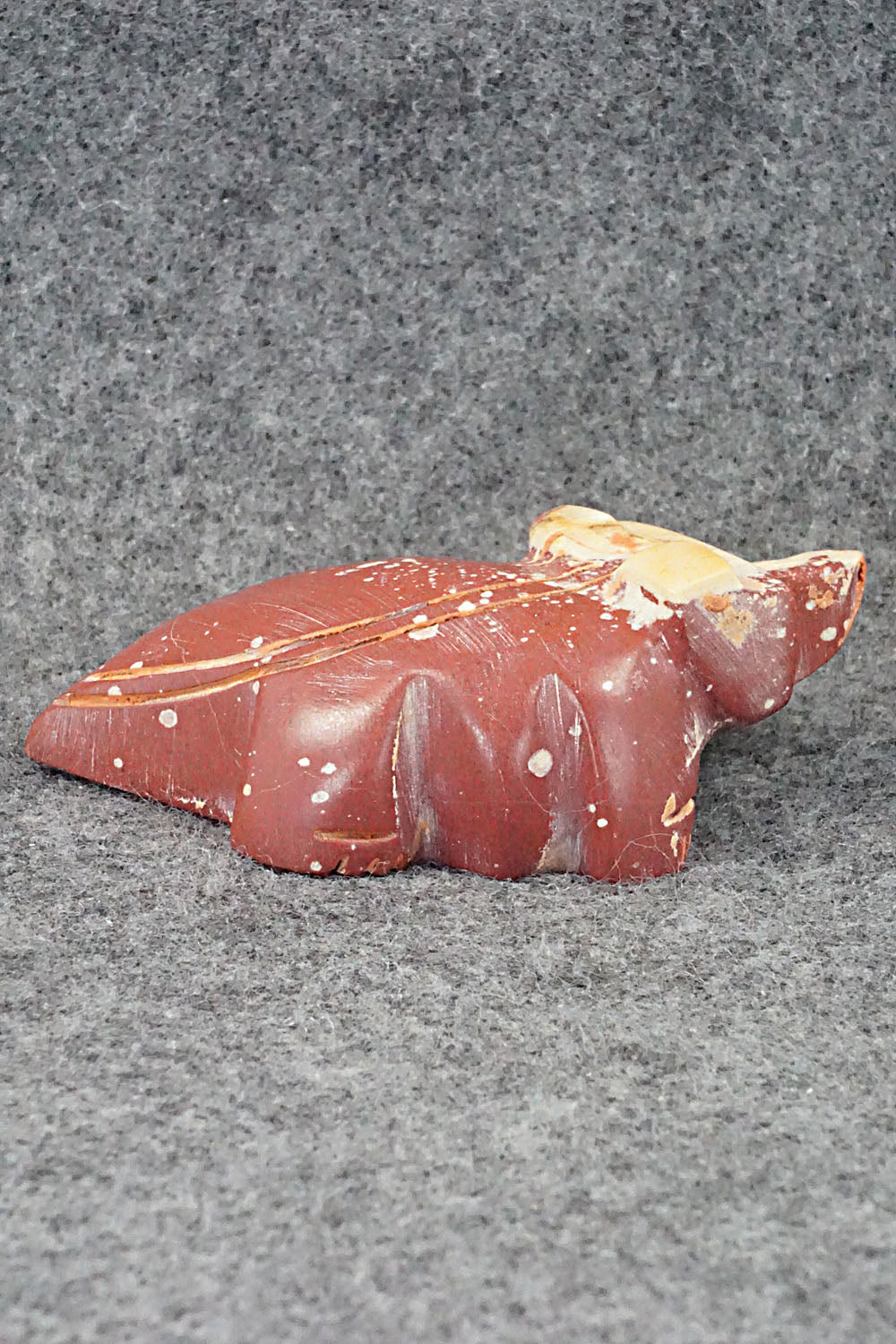 Badger Zuni Fetish Carving - Gilbert Lonjose
