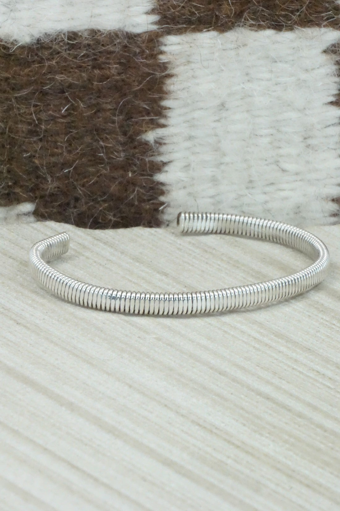 Sterling Silver Bracelet - Elaine Tahe