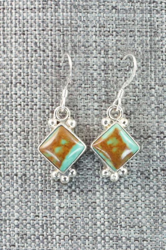 Turquoise & Sterling Silver Earrings - Kim Marie Whitehorse