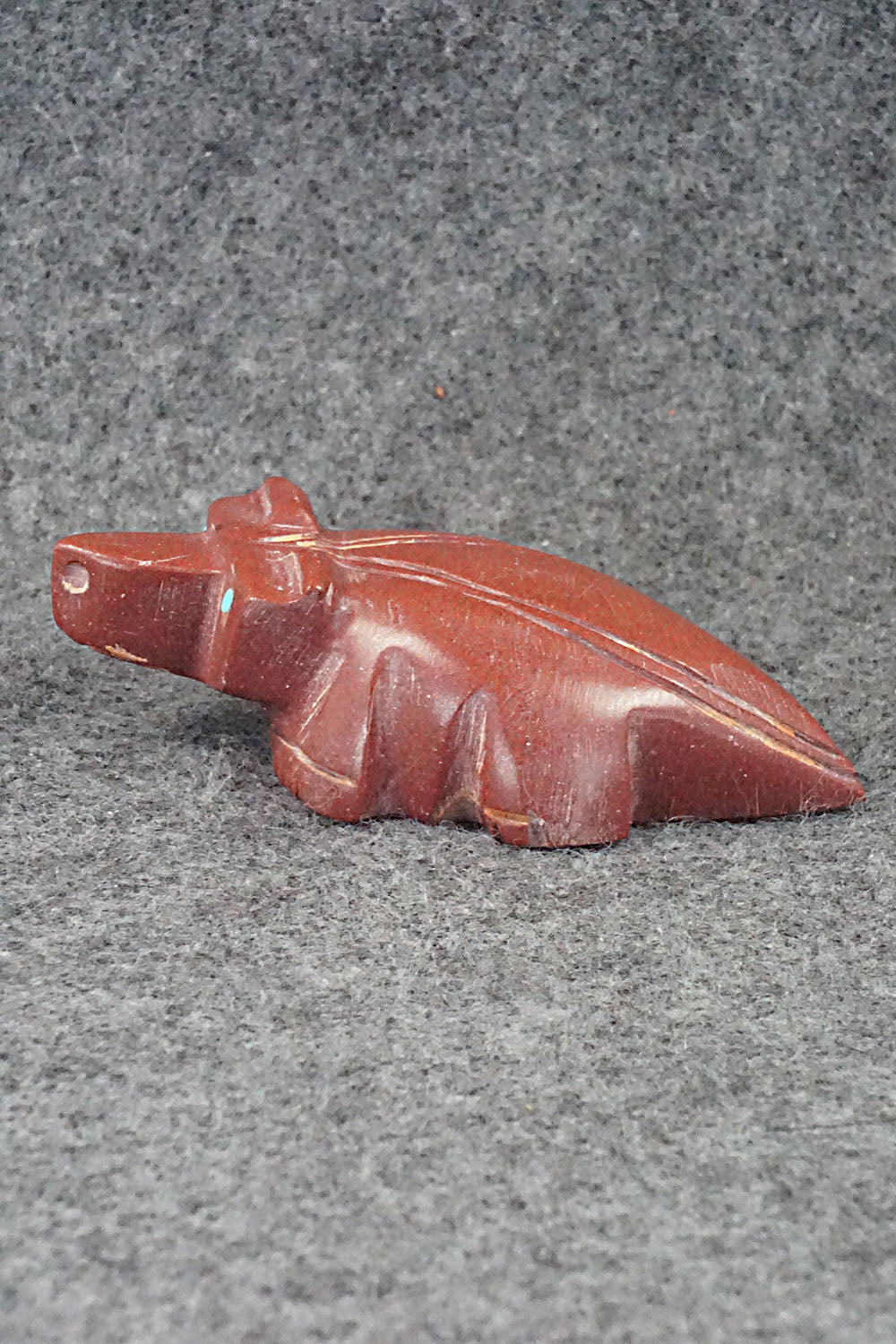 Badger Zuni Fetish Carving - Gilbert Lonjose