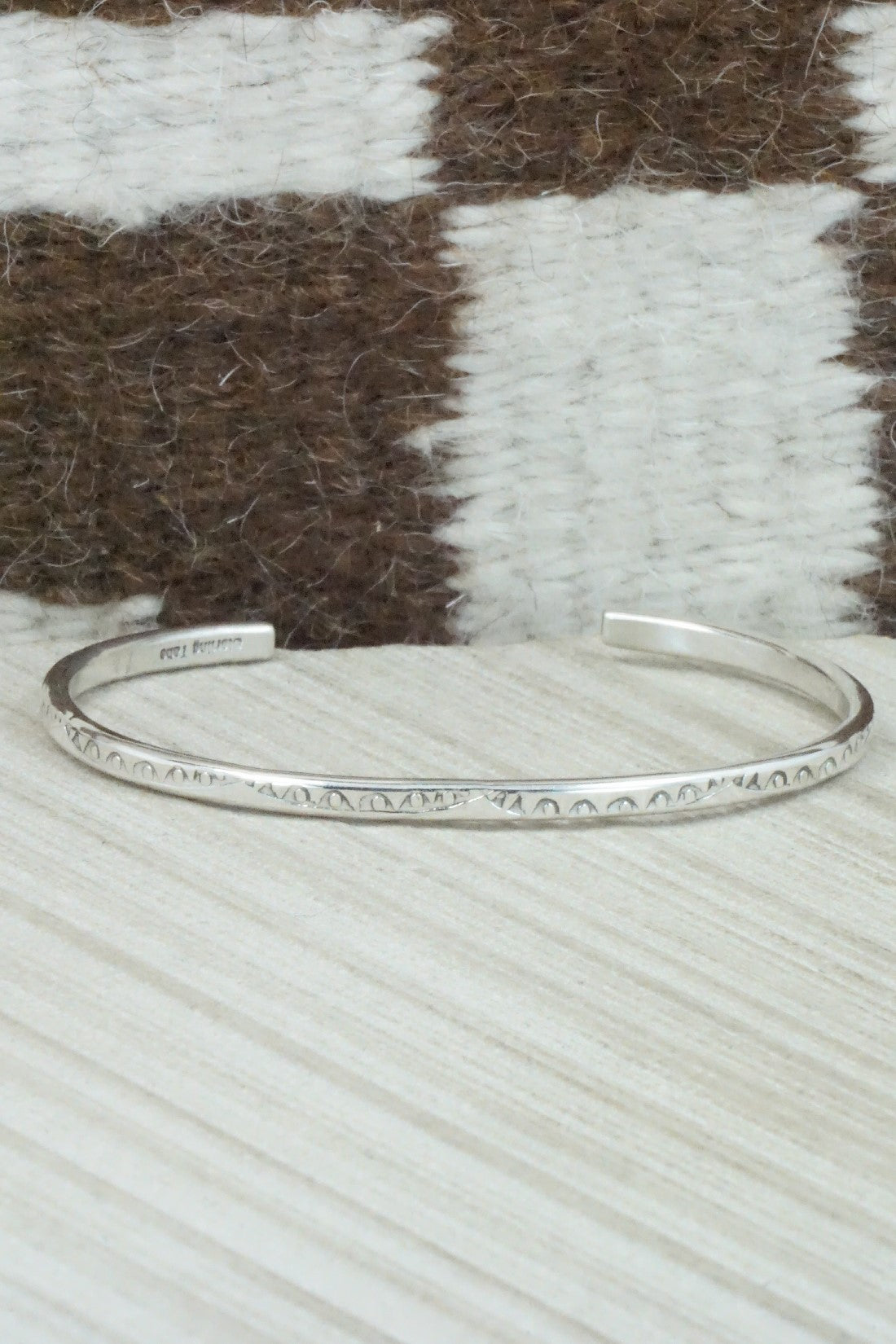 Sterling Silver Bracelet - Elaine Tahe