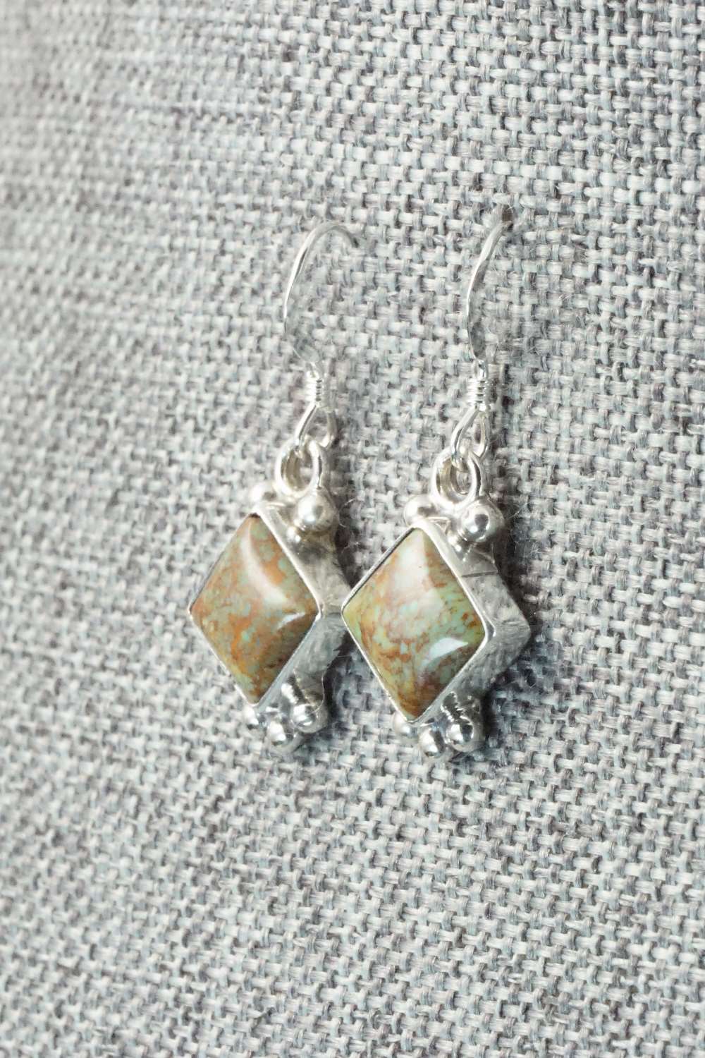 Turquoise & Sterling Silver Earrings - Kim Marie Whitehorse