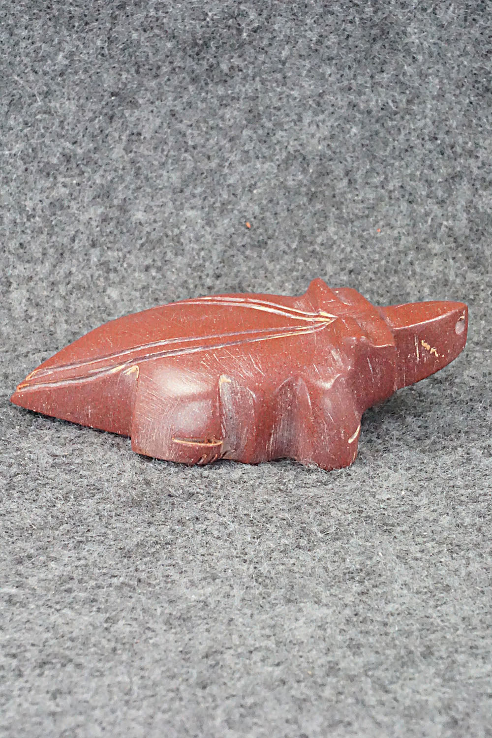 Badger Zuni Fetish Carving - Gilbert Lonjose
