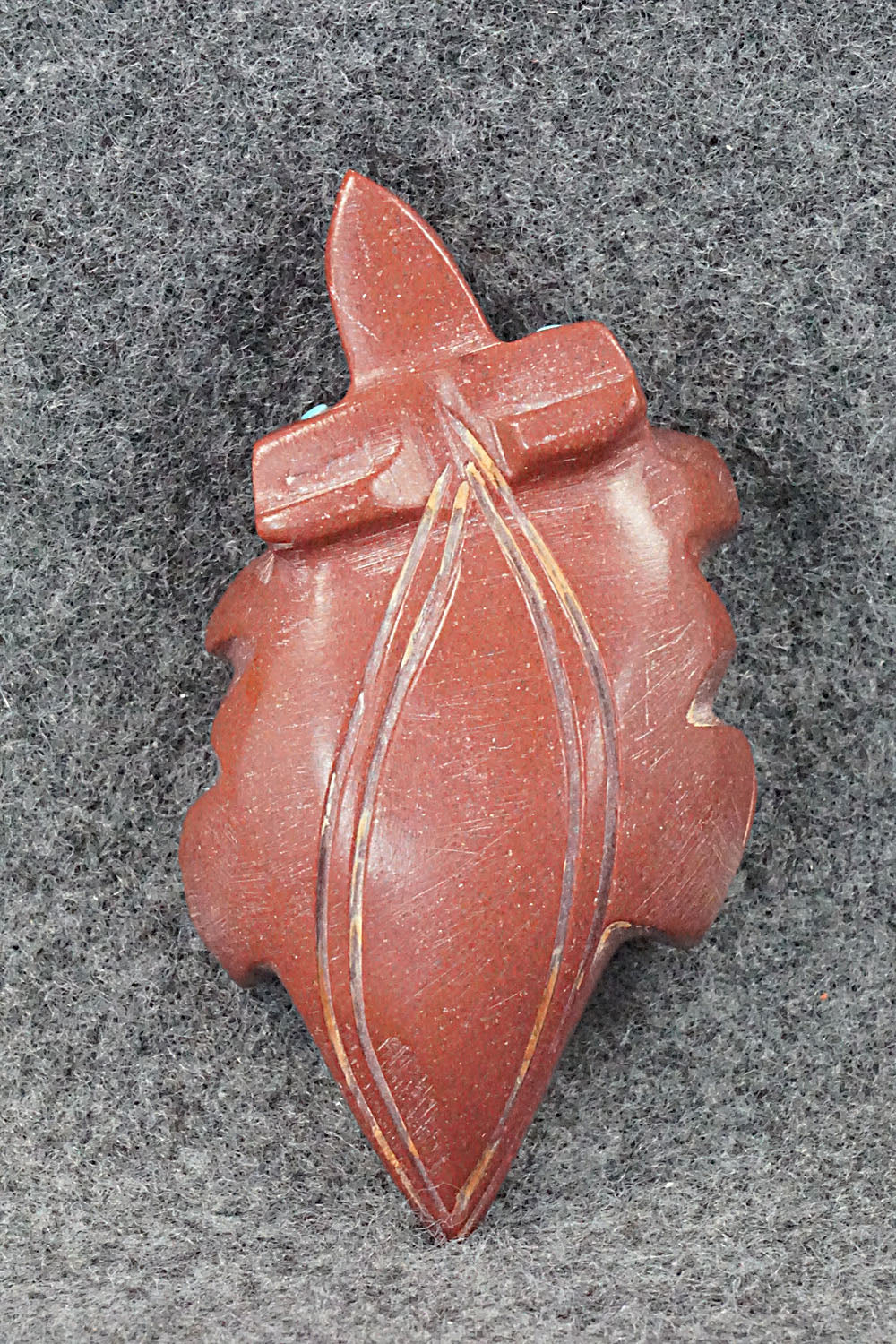Badger Zuni Fetish Carving - Gilbert Lonjose