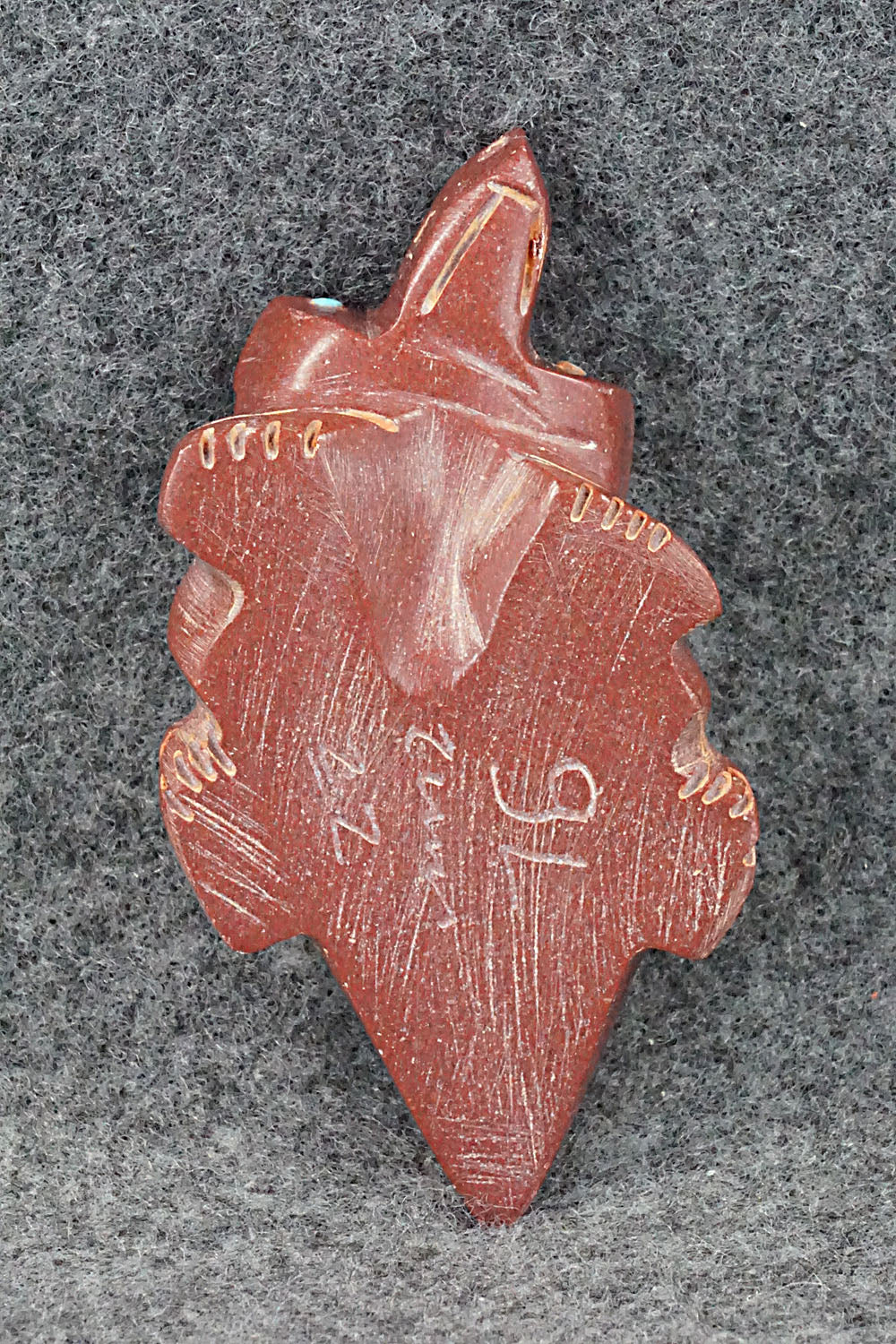 Badger Zuni Fetish Carving - Gilbert Lonjose