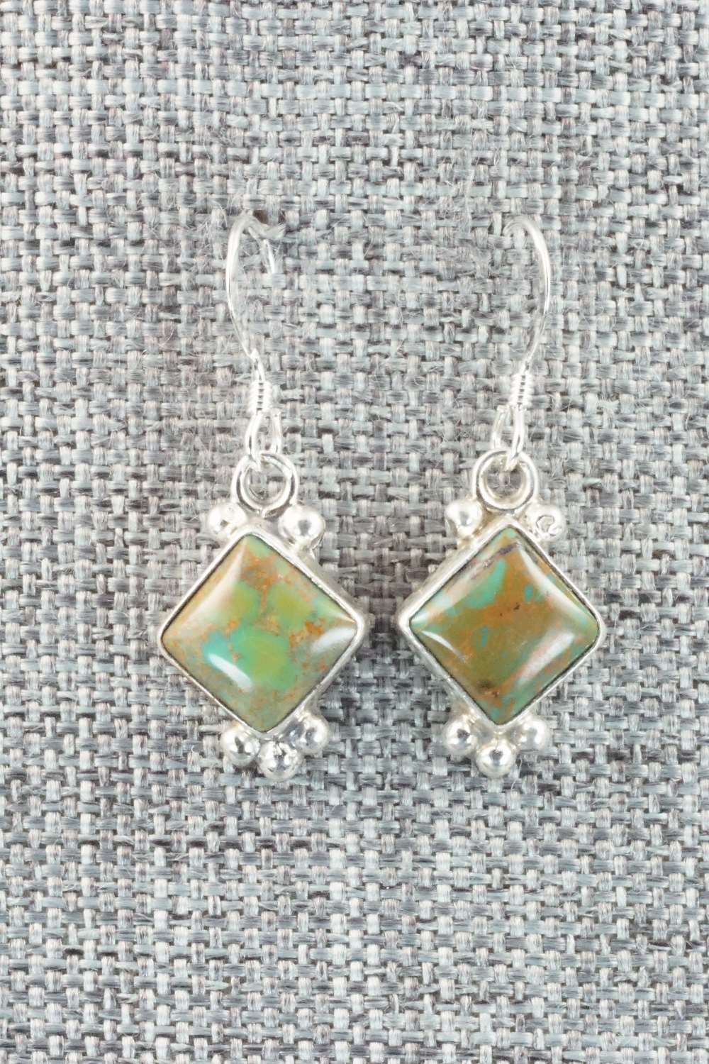 Turquoise & Sterling Silver Earrings - Kim Marie Whitehorse