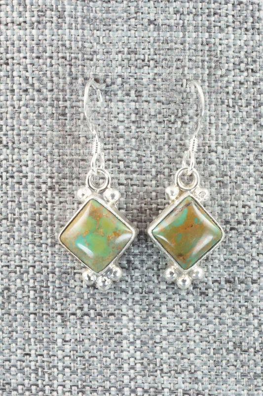 Turquoise & Sterling Silver Earrings - Kim Marie Whitehorse