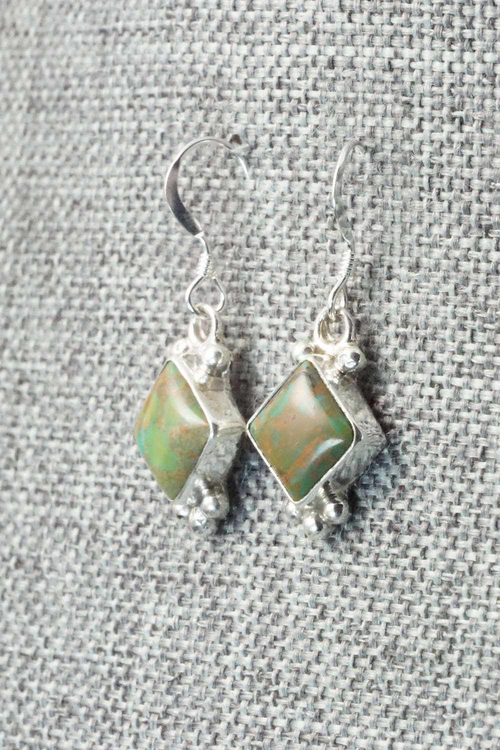 Turquoise & Sterling Silver Earrings - Kim Marie Whitehorse