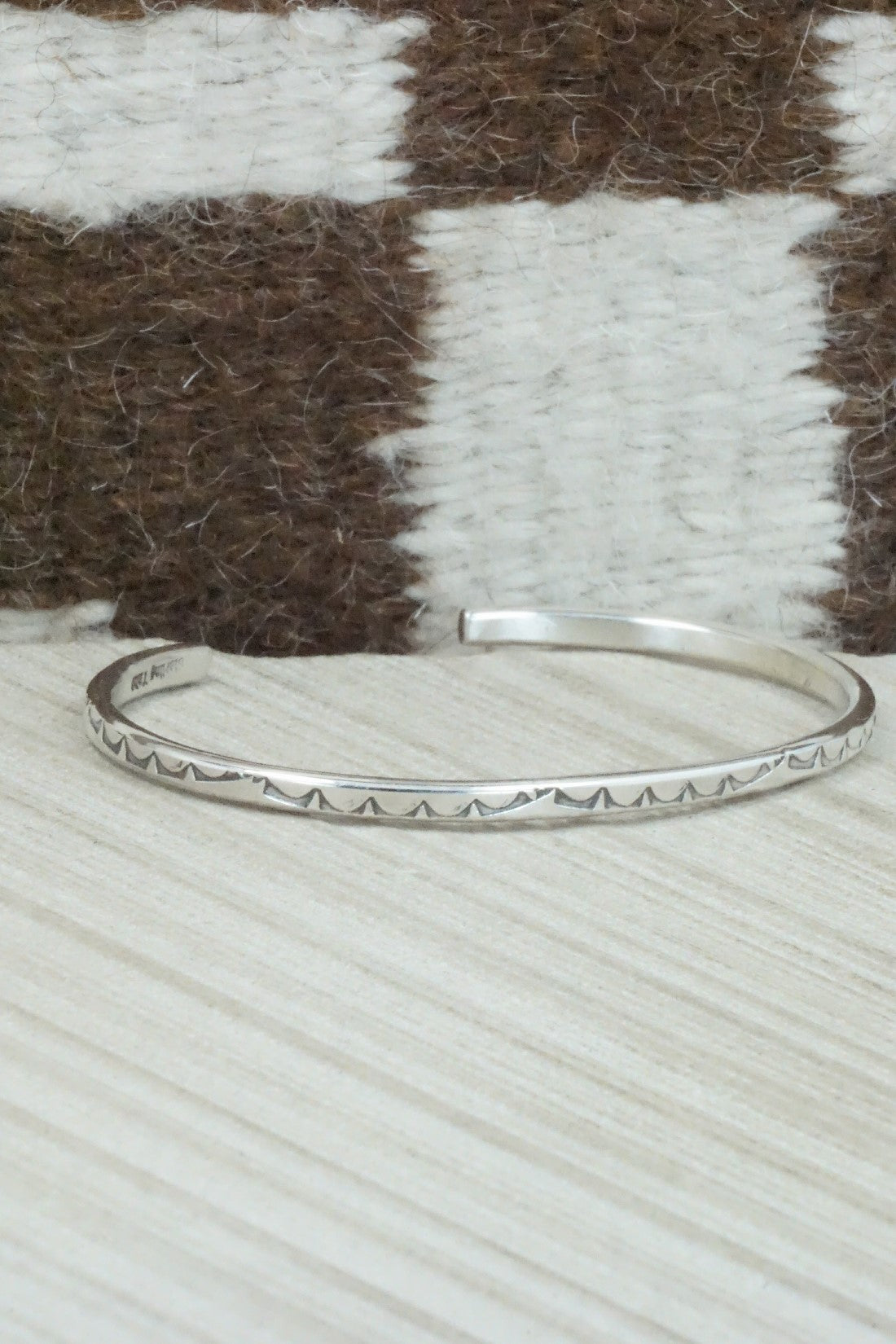 Sterling Silver Bracelet - Elaine Tahe