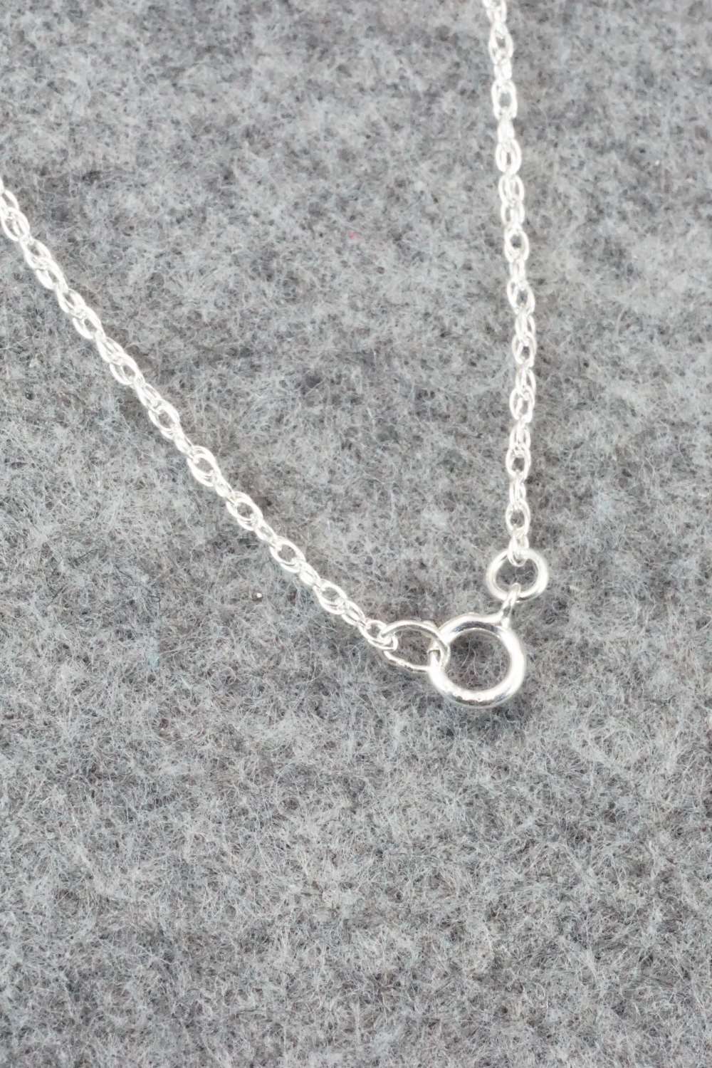 Spiny Oyster & Sterling Silver Necklace - Sharon McCarthy