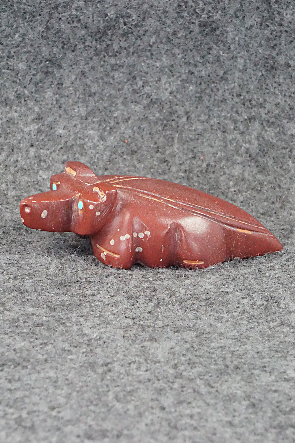 Badger Zuni Fetish Carving - Gilbert Lonjose