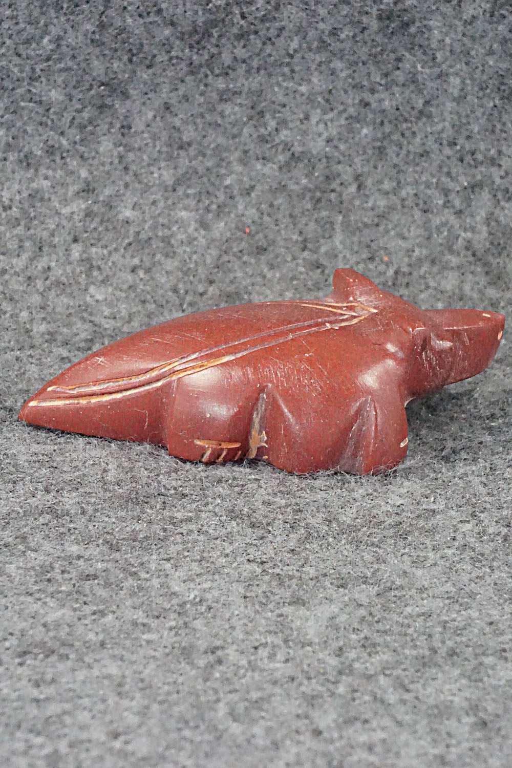 Badger Zuni Fetish Carving - Gilbert Lonjose