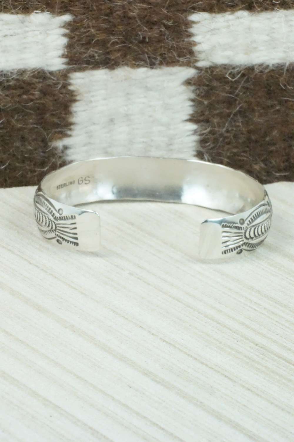 Turquoise & Sterling Silver Bracelet - Glenn Sandoval