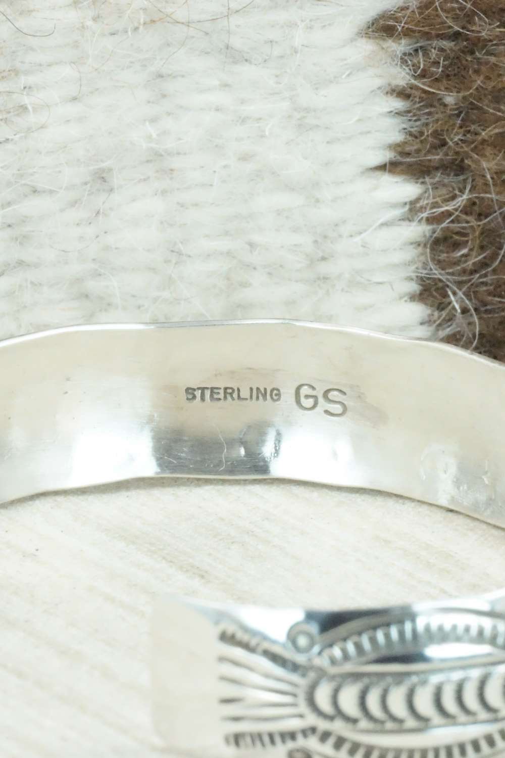 Turquoise & Sterling Silver Bracelet - Glenn Sandoval