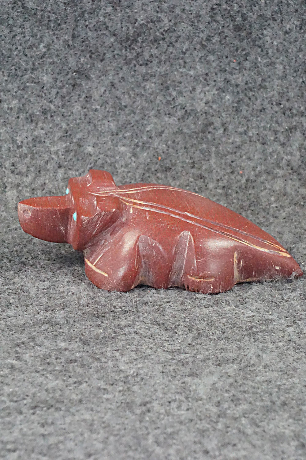 Badger Zuni Fetish Carving - Gilbert Lonjose