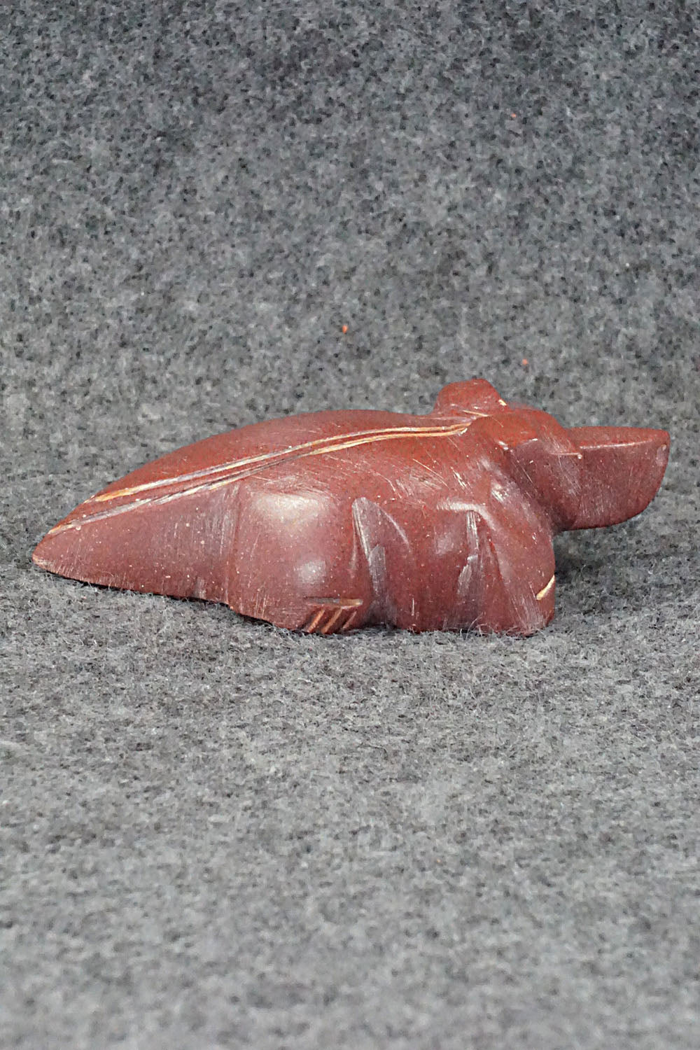 Badger Zuni Fetish Carving - Gilbert Lonjose