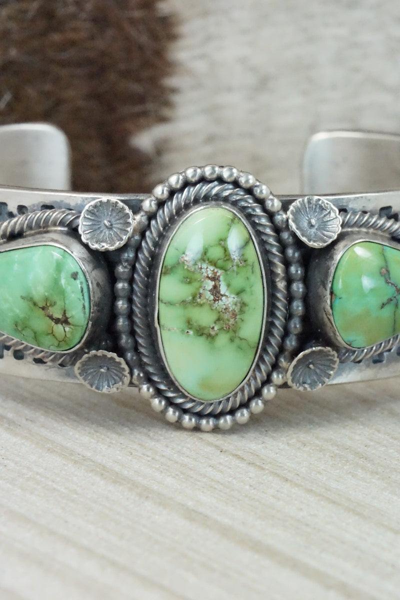 Turquoise & Sterling Silver Bracelet - Hemerson Brown