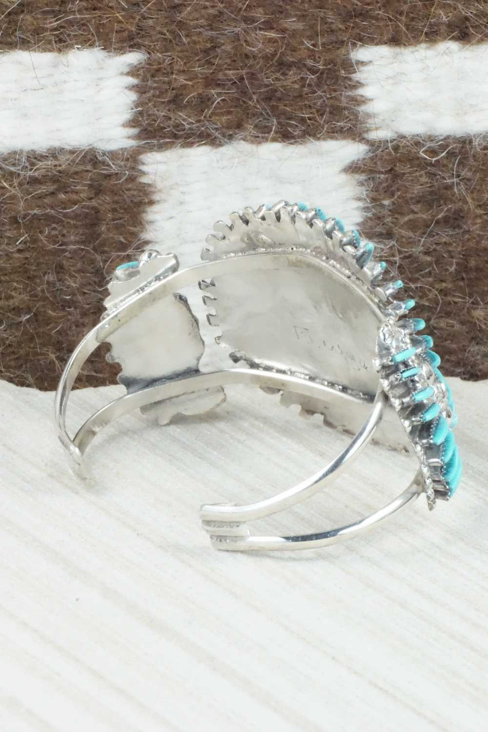 Turquoise & Sterling Silver Bracelet - Bernadette Wyaco