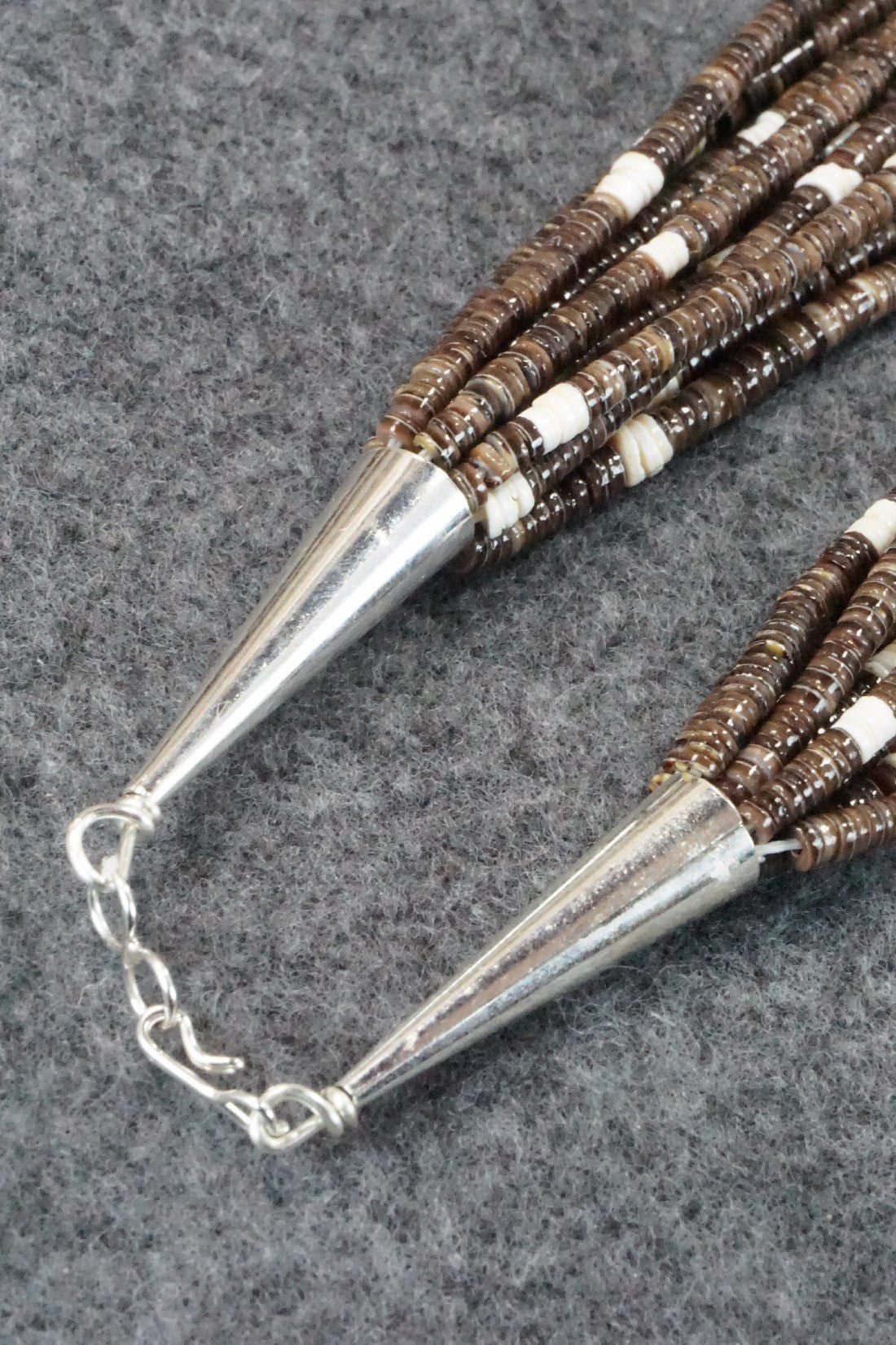 Shell & Sterling Silver Necklace - Ramona Bird