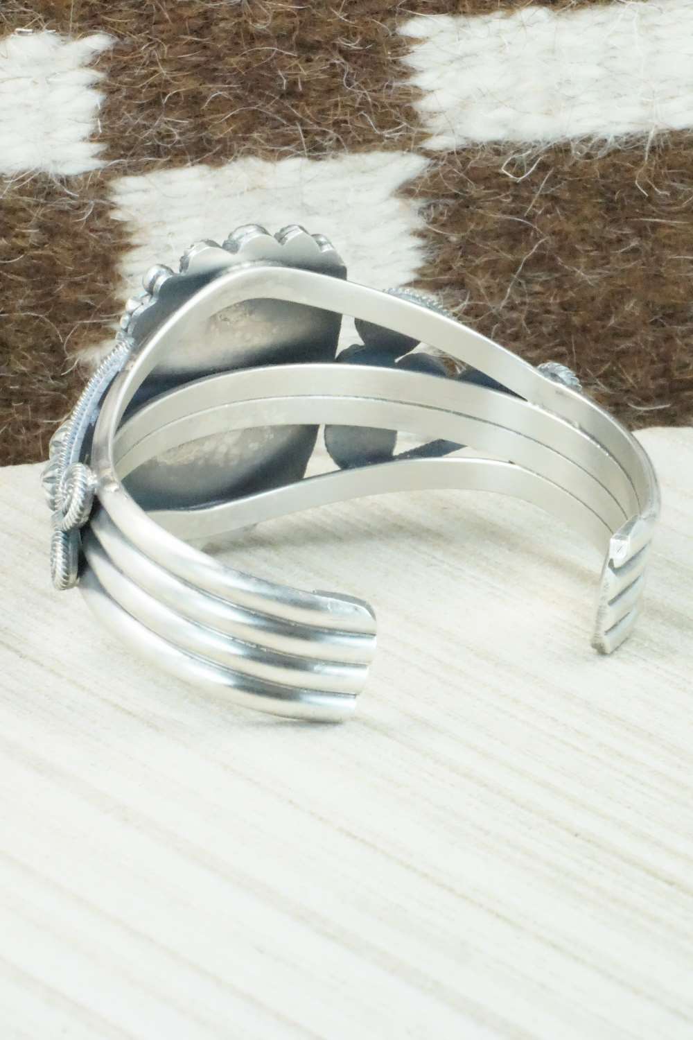 Turquoise & Sterling Silver Bracelet - Michael Calladitto