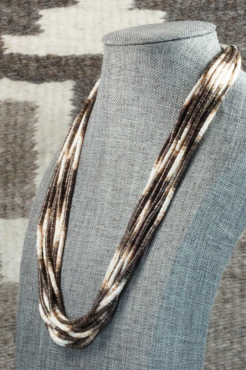 Shell & Sterling Silver Necklace - Ramona Bird