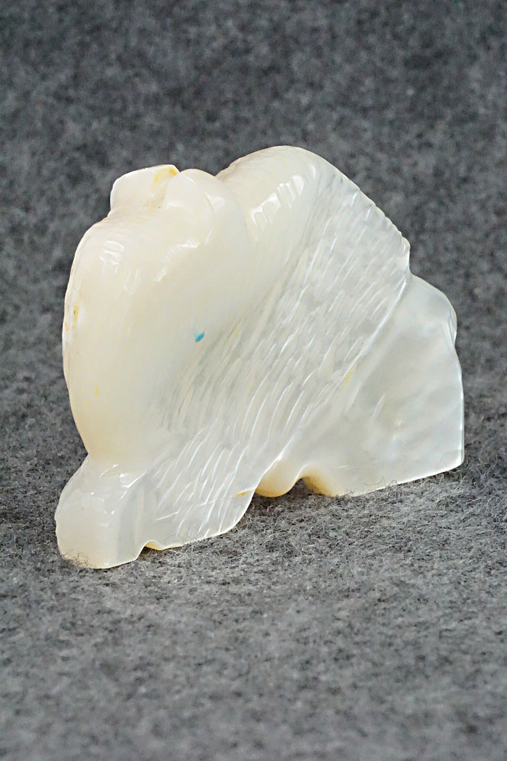 Buffalo Zuni Fetish Carving - Danny Lonjose