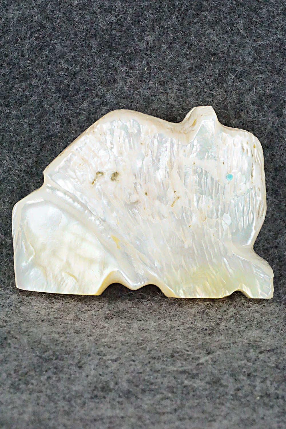 Buffalo Zuni Fetish Carving - Danny Lonjose