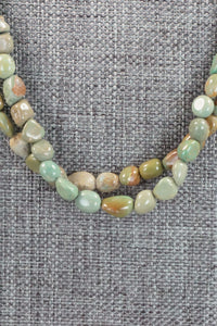 Turquoise & Shell Necklace - Ramona Bird