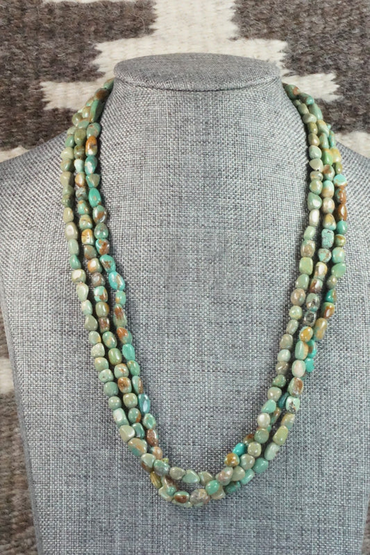 Turquoise & Shell Necklace - Ramona Bird