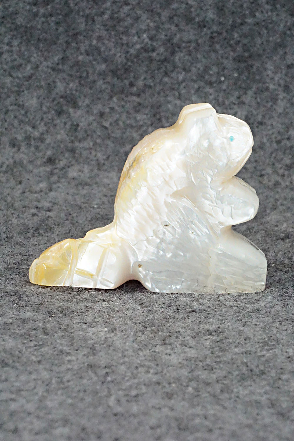 Beaver Zuni Fetish Carving - Danny Lonjose