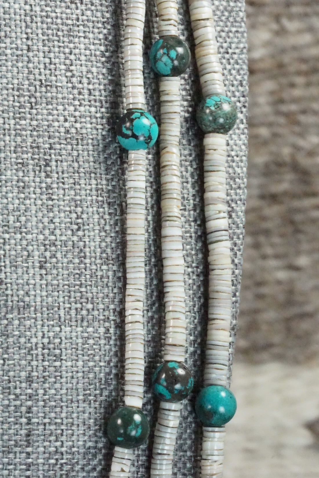 Turquoise & Shell Necklace - Ramona Bird