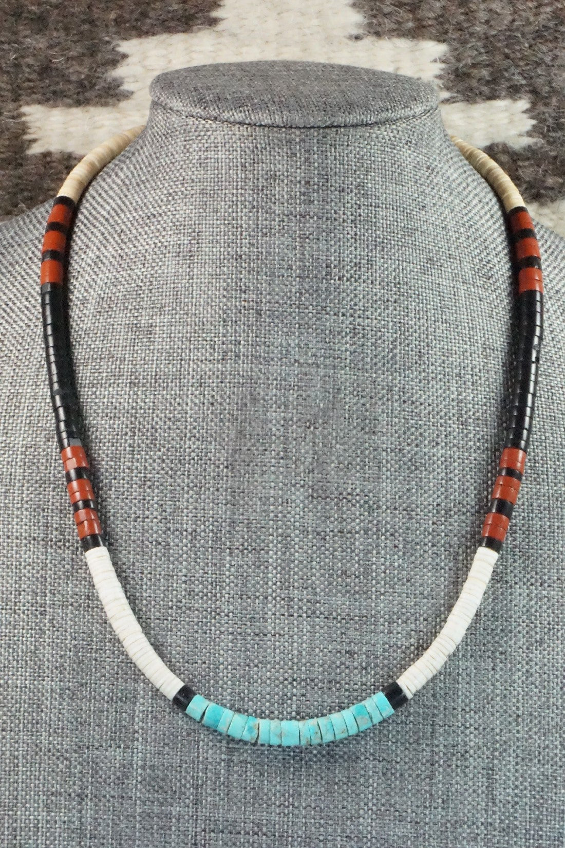 Multi Stone Necklace - Torevia Crespin