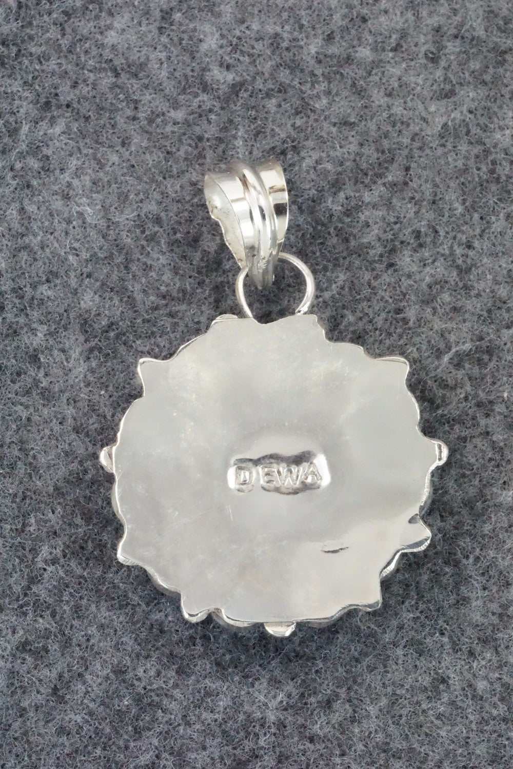 Multi Stone & Sterling Silver Pendant - Andrick Dewa