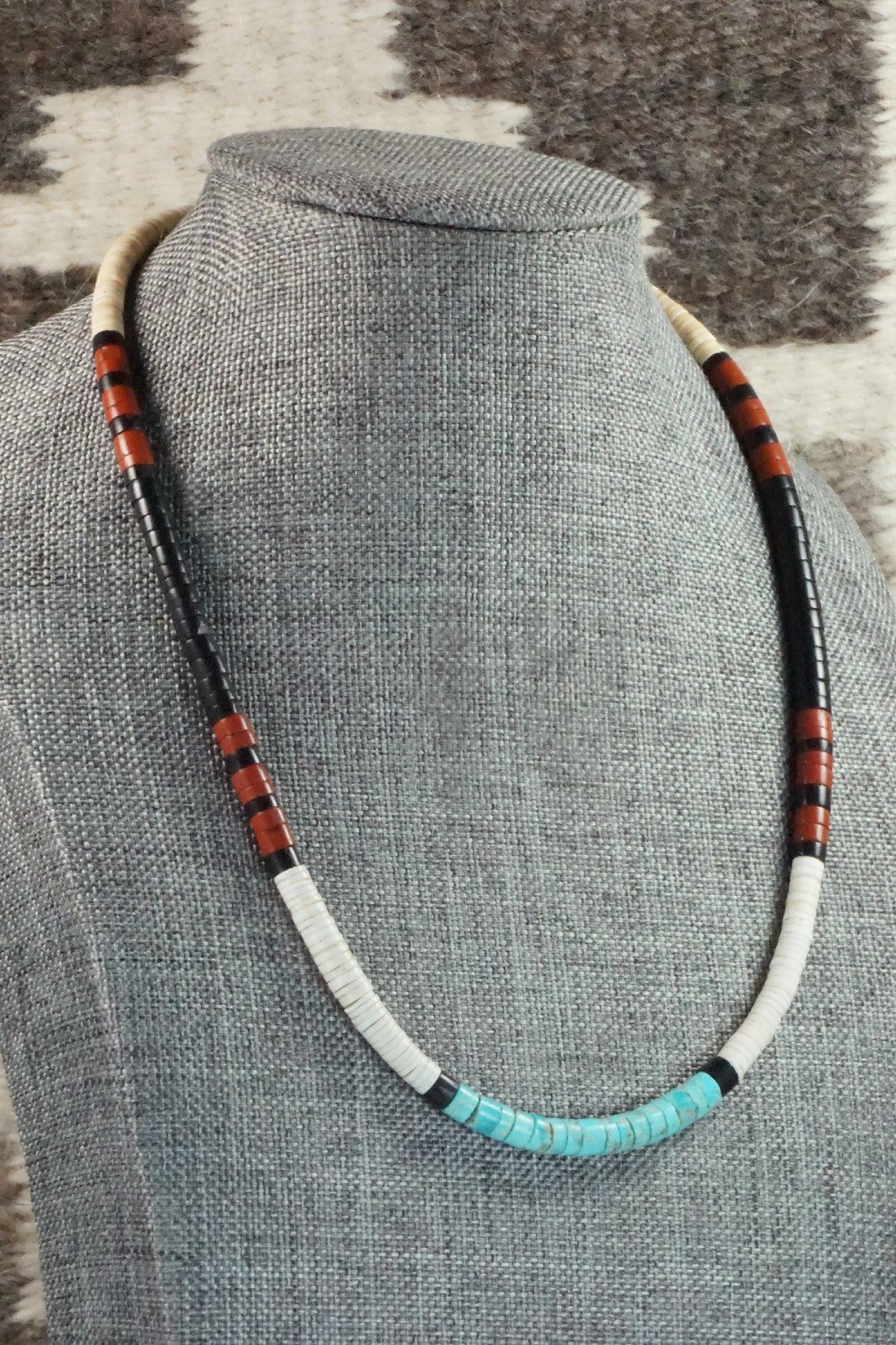 Multi Stone Necklace - Torevia Crespin
