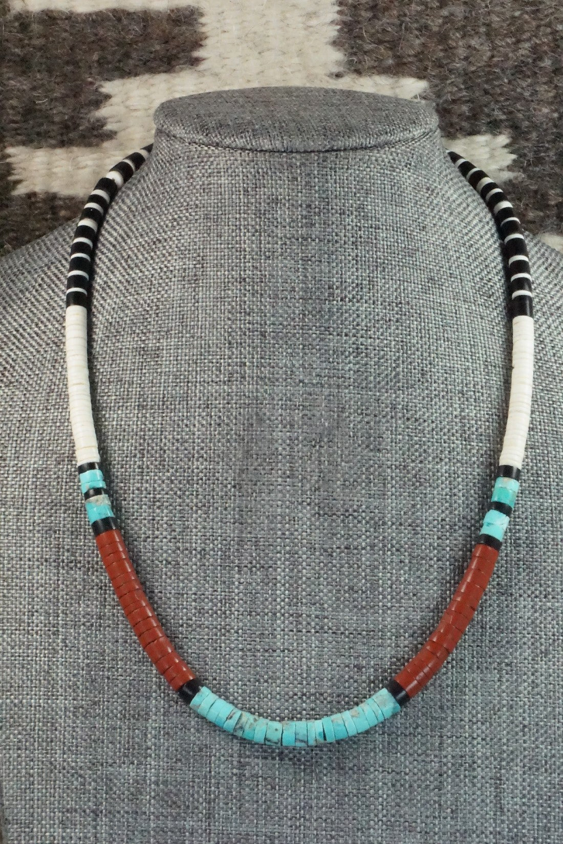 Multi Stone Necklace - Torevia Crespin
